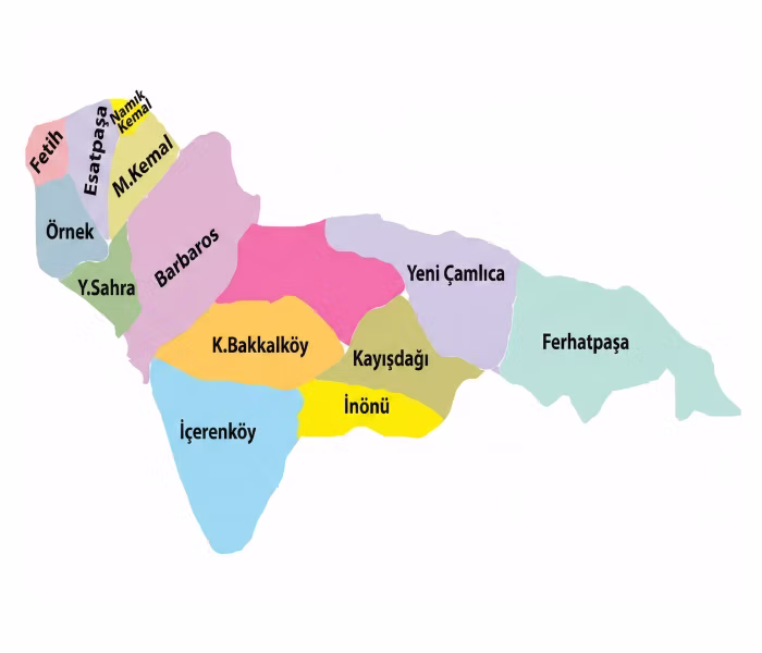 Servis Bölgeleri 4 Ataşehir Bölgesi Klima Servisi