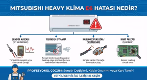 mitsubishi heavy e6 hata kodu